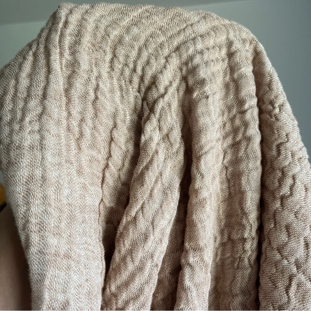 Pottery Barn Linen Cotton Muslin Gauze Duvet Cover